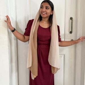 Maroon Zipless Maternity & Feeding Loungewear (Full length)