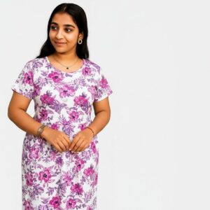 Daisy Pink Non Feeding Maxi - Full length